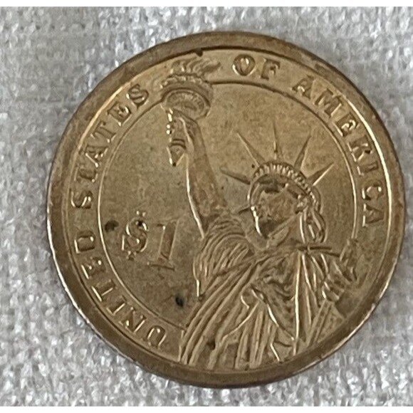 2009 Zachary Taylor Presidential Golden Dollar Coin - Picture 7 of 8